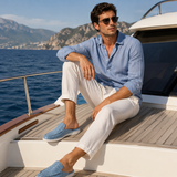 Μπλε Croco Mule Yacht | ΠΕΡΙΟΡΙΣΜΕΝΗ ΕΚΔΟΣΗ