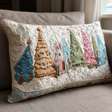 Κάλυμμα μαξιλαριού με κέντημα και χρυσή γιρλάντα NCU0PT9111