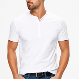 Καμπαρντίνα Henley - Γιακάς με Κουμπιά