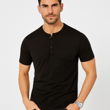 Καμπαρντίνα Henley - Γιακάς με Κουμπιά