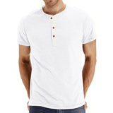 T-Shirt Henley - Μαλακό Πλέγμα Κολάρο