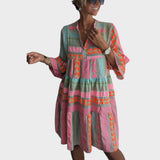Bianca – Φόρεμα Boho Φρέσκο και Ελαφρύ