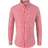 Πουκάμισο Overshirt Μαλακής Μίξης - Ρίγες