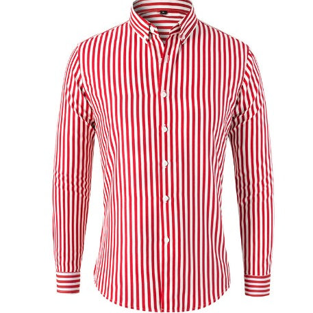 Πουκάμισο Overshirt Μαλακής Μίξης - Ρίγες