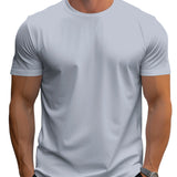 T-Shirt - Κανονική Κοπή Μαλακή Λαιμόκοψη