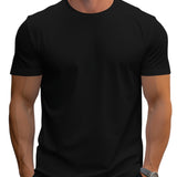 T-Shirt - Κανονική Κοπή Μαλακή Λαιμόκοψη