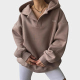 Φλάβια - Χαριτωμένο hoodie με κουκούλα